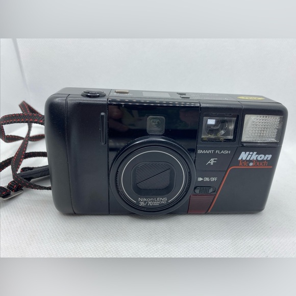 Nikon Tele Touch AF Point & Shoot 35mm Camera - Picture 1 of 9